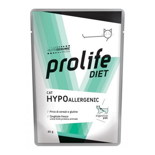 Prolife Hypoallergenic per Gatto in Busta da 85 gr