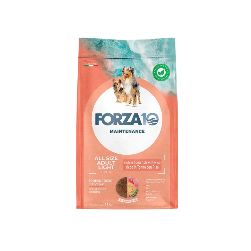 Forza10 Maintenance Light All Breeds con Tonno e Riso  12 kg