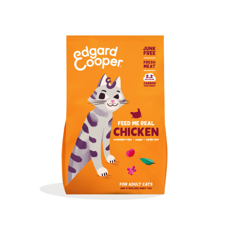 Edgard&Cooper Gatto Adult Pollo Fresco 4 kg