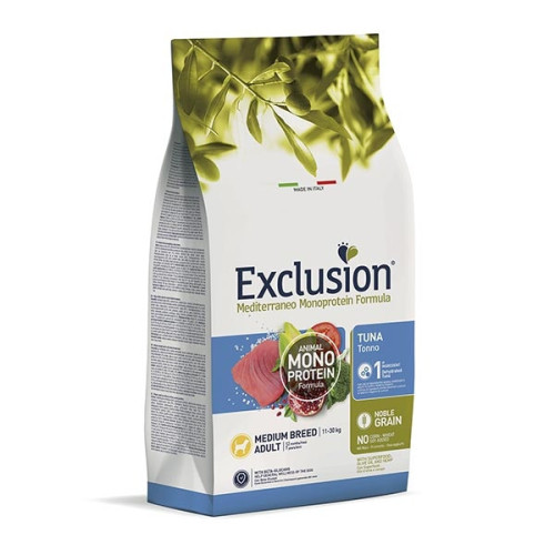 Exclusion Monoprotein Adult Medium Breed Tonno 3 kg