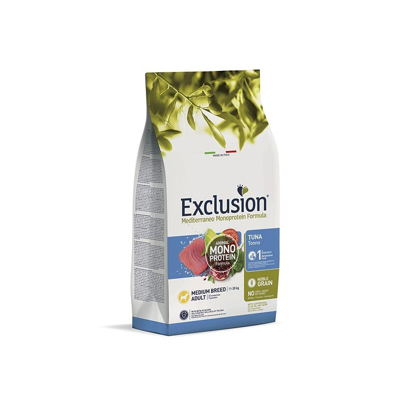 Exclusion Monoprotein Adult Medium Breed Tonno 3 kg