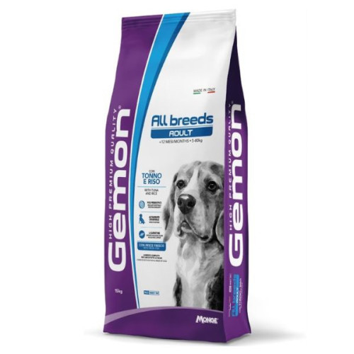 Gemon All Breeds Adult con Tonno e Riso 15 kg