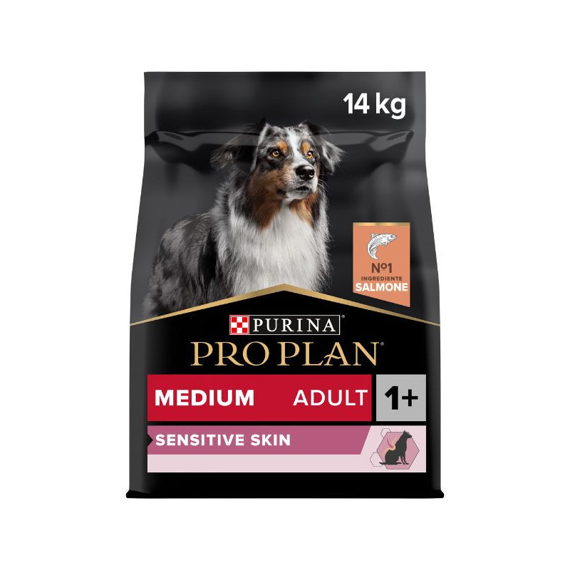 Purina Pro Plan Sensitive Skin Medium Adult Salmone 14 kg