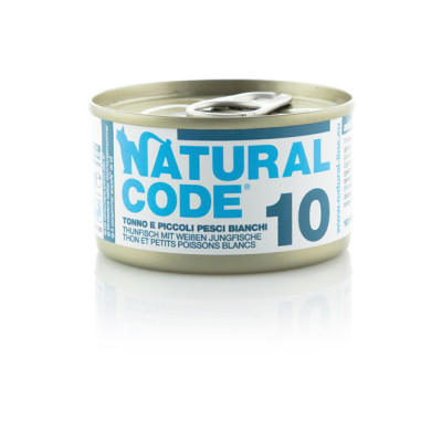 Natural Code 10 Tonno e Piccoli pesci Bianchi 85 gr