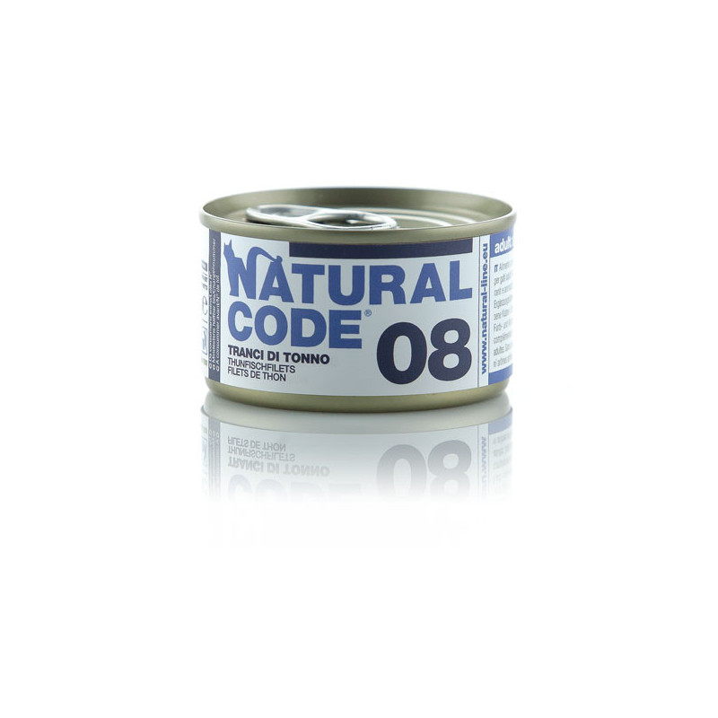 Natural Code 08 Tranci di Tonno 85 gr