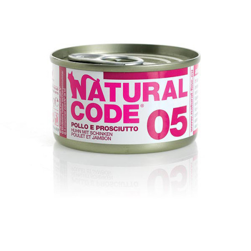 Natural Code 05 Pollo e Prosciutto 85 gr