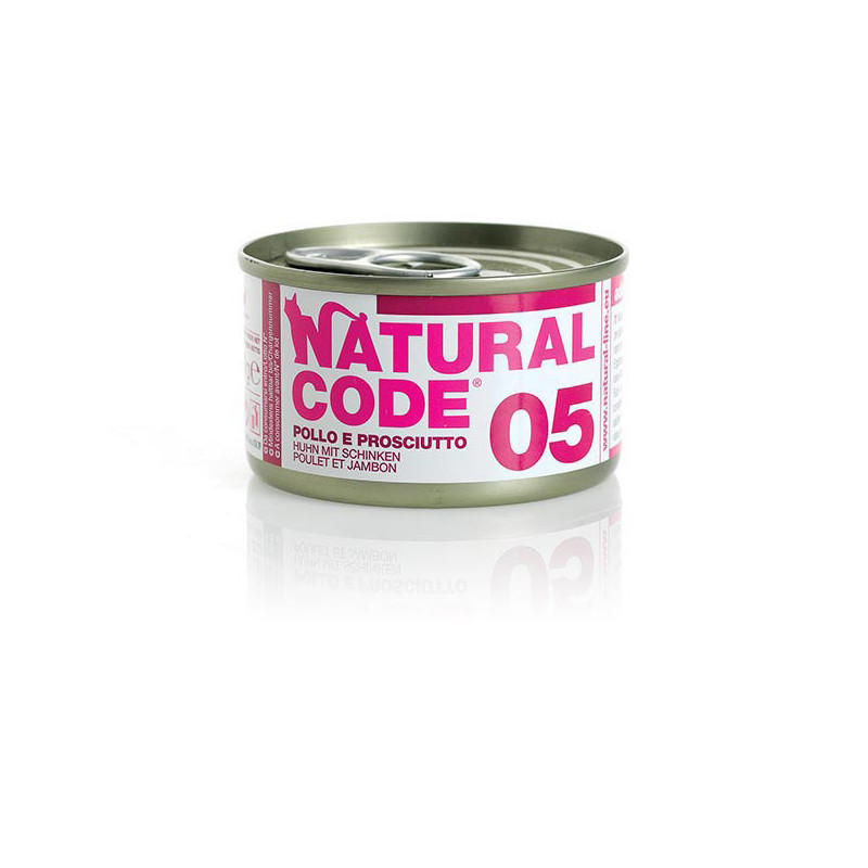 Natural Code 05 Pollo e Prosciutto 85 gr