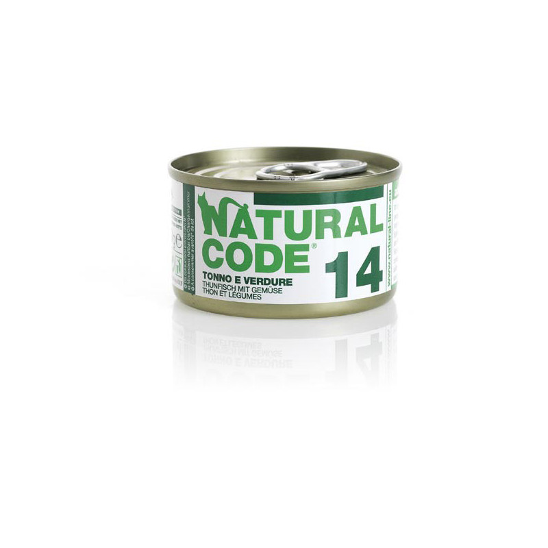 Natural Code 14 Tonno e Verdure 85 gr