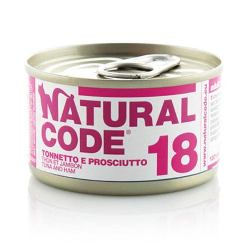 Natural Code 18 Tonnetto e Prosciutto 85 gr