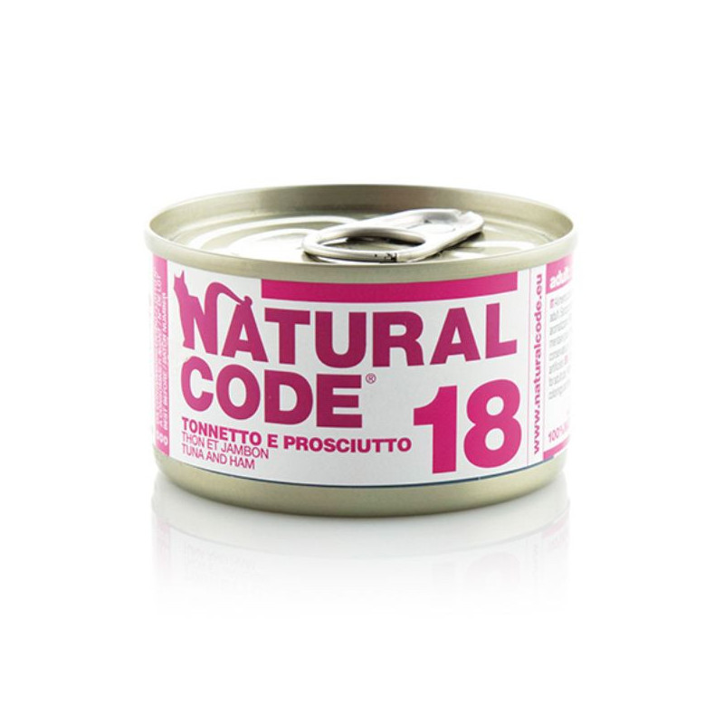 Natural Code 18 Tonnetto e Prosciutto 85 gr