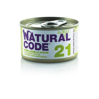 Natural Code 21 Tonno Agnello e Patate 85 gr