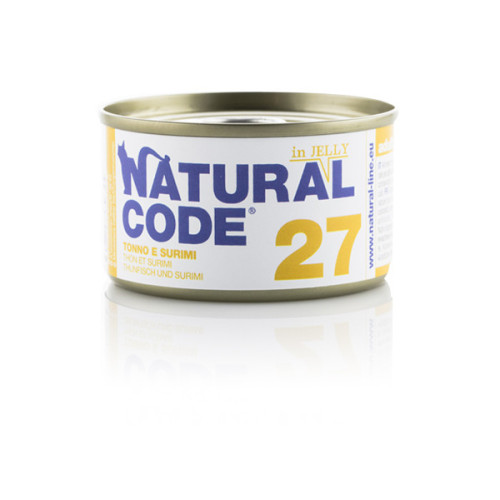 Natural Code 27 Tonno e Surimi 85 gr