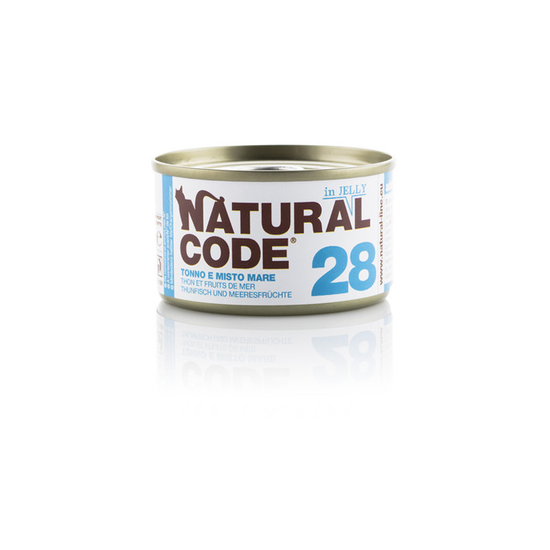 Natural Code 28 Tonno e Misto Mare 85 gr