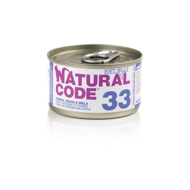 Natural Code 33 Tonno Orata e Mela 85 gr