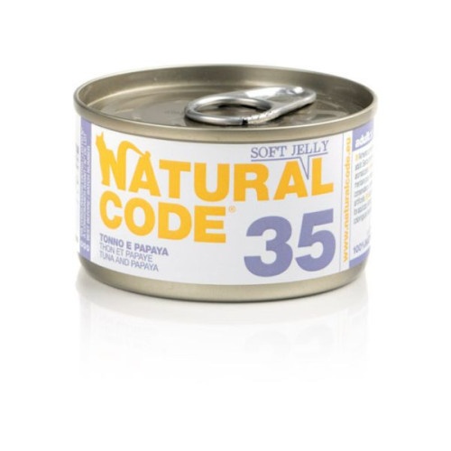 Natural Code 35 Tonno e Papaya 85 gr