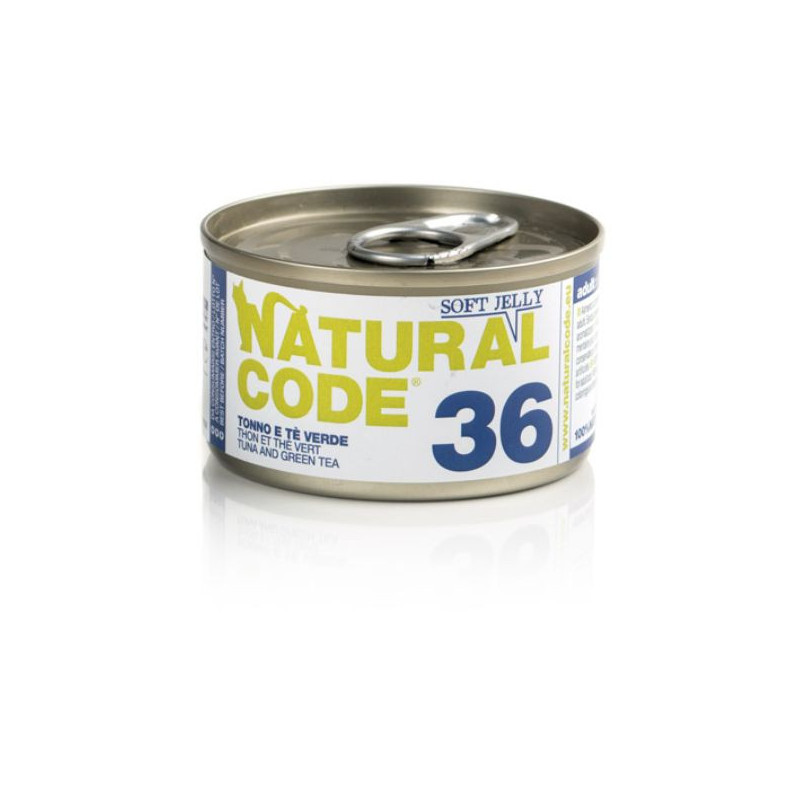 Natural Code 36 Tonno e Te Verde 85 gr