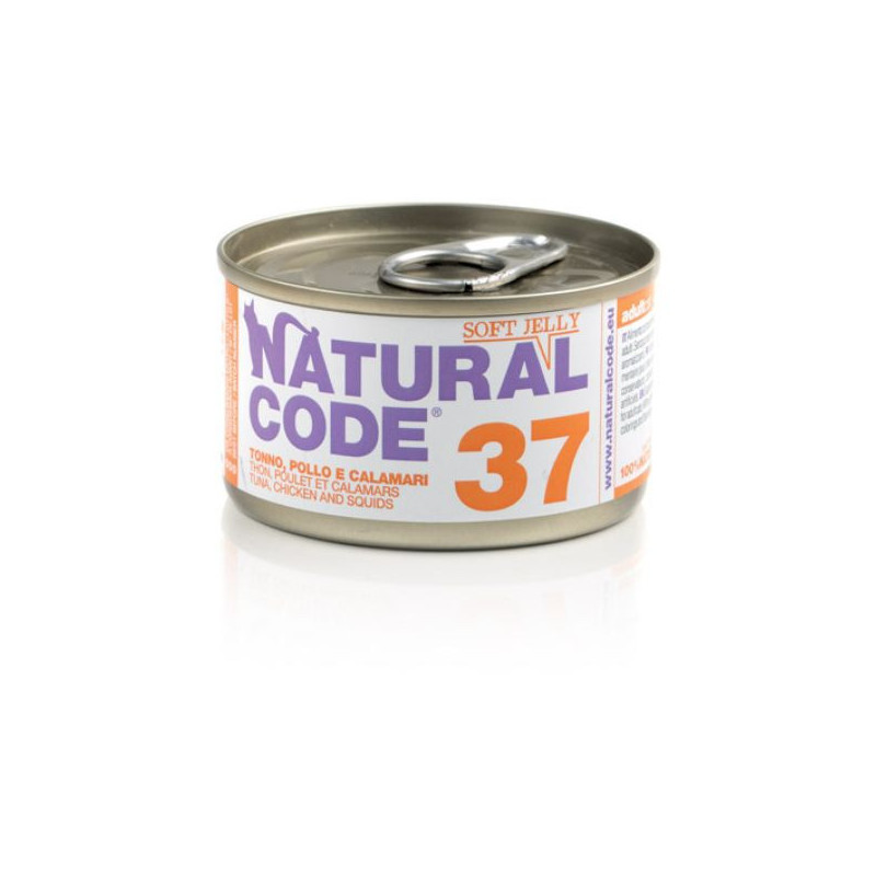 Natural Code 37 Tonno Pollo e Calamari 85 gr