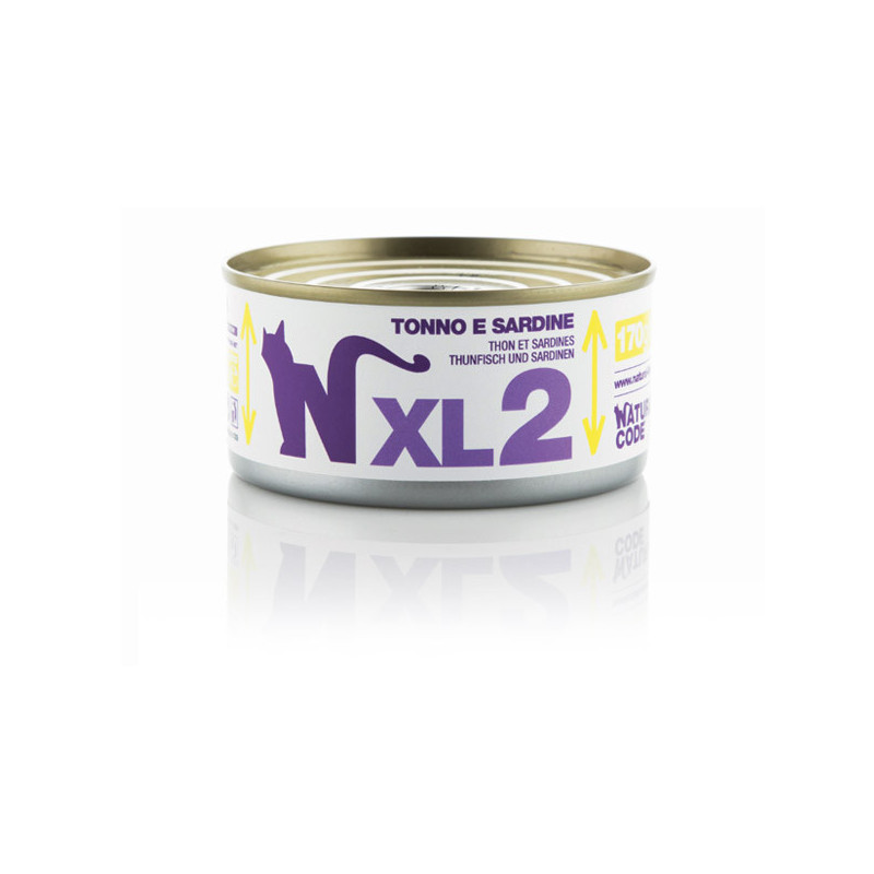 Natural Code XL 02 Tonno e Sardine 170 gr