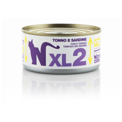 Natural Code XL 02 Tonno e Sardine 170 gr