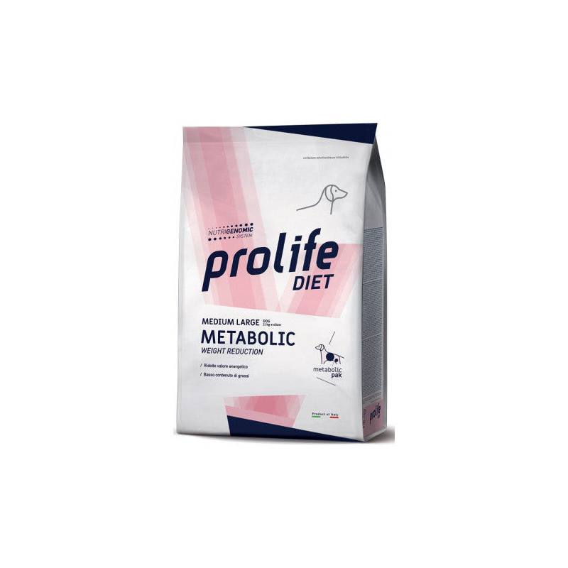 Prolife Metabolic Weight Reduction per Cani Medium Large da 2 Kg