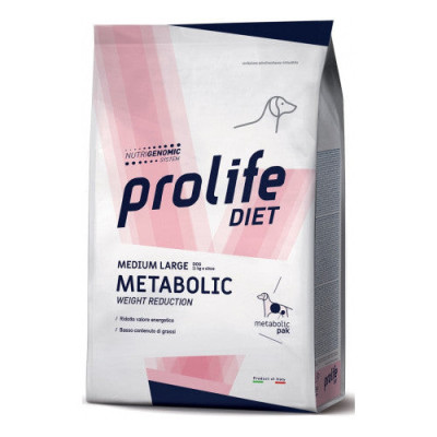 Prolife Metabolic Weight Reduction per Cani Medium Large da 2 Kg