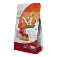 Farmina N&D pumpkin gatto neutered quaglia zucca e melograno 300 gr